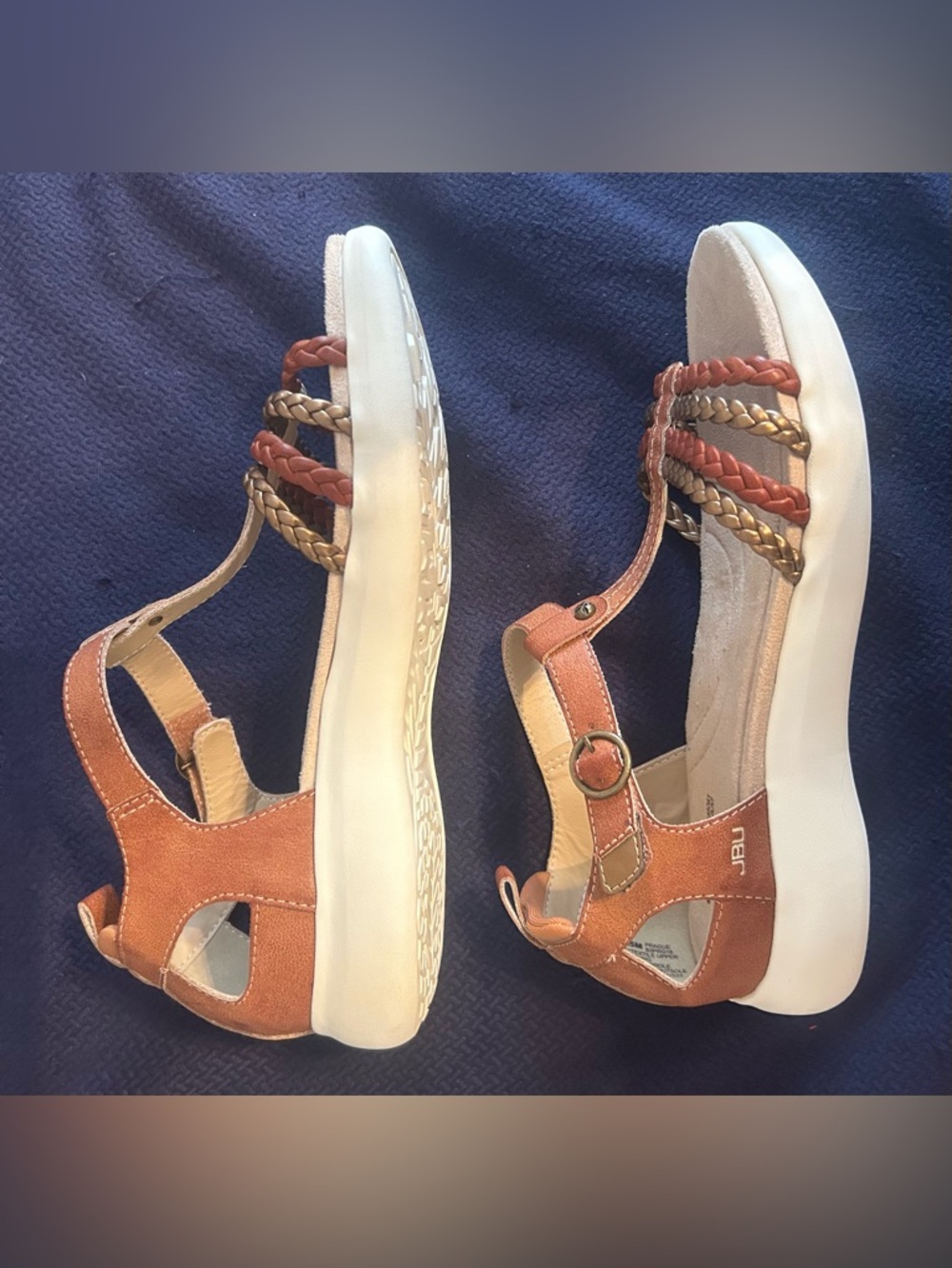 JBU by Jambu Women's Prague T-Strap Sport Sandals - Picture 8 of 12